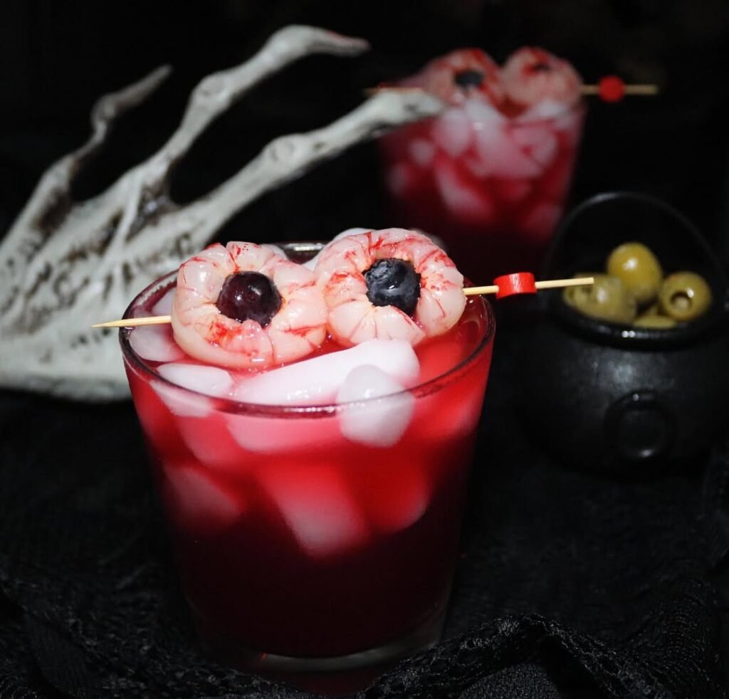 Bloody Eyeball Gin Cocktail