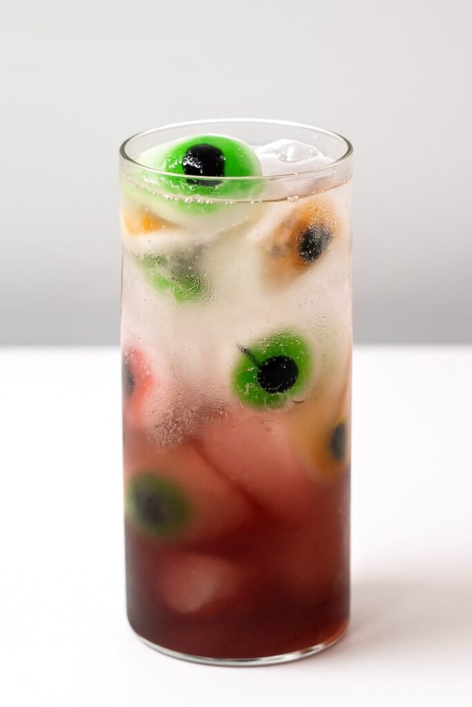 Creepy Candy Eye Cube Punch